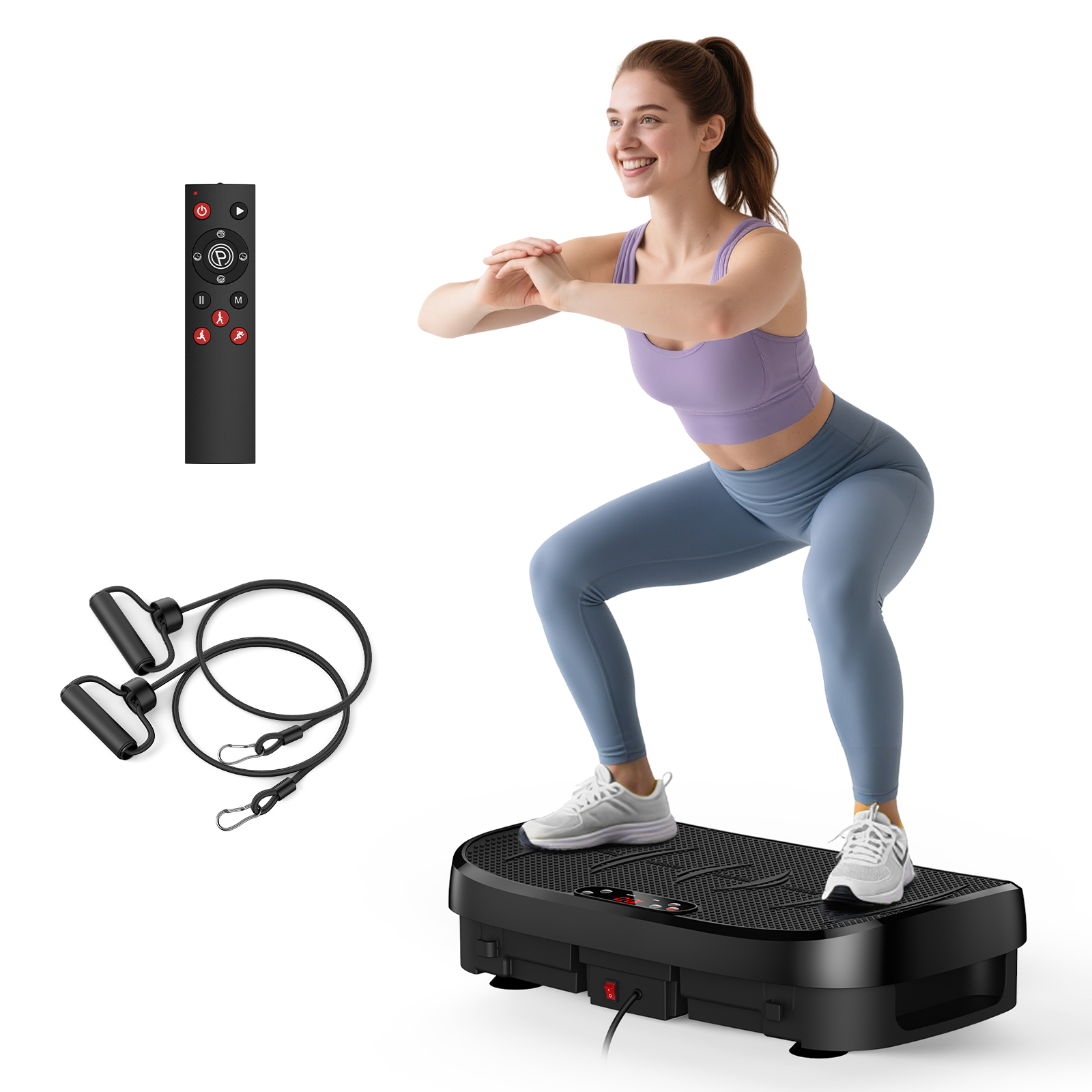 Sports Equipment Companies - 振動プレート脂肪燃焼フィットネスプラットフォーム全身120レベルホームジム機器減量筋肉リラックスエクササイズボード