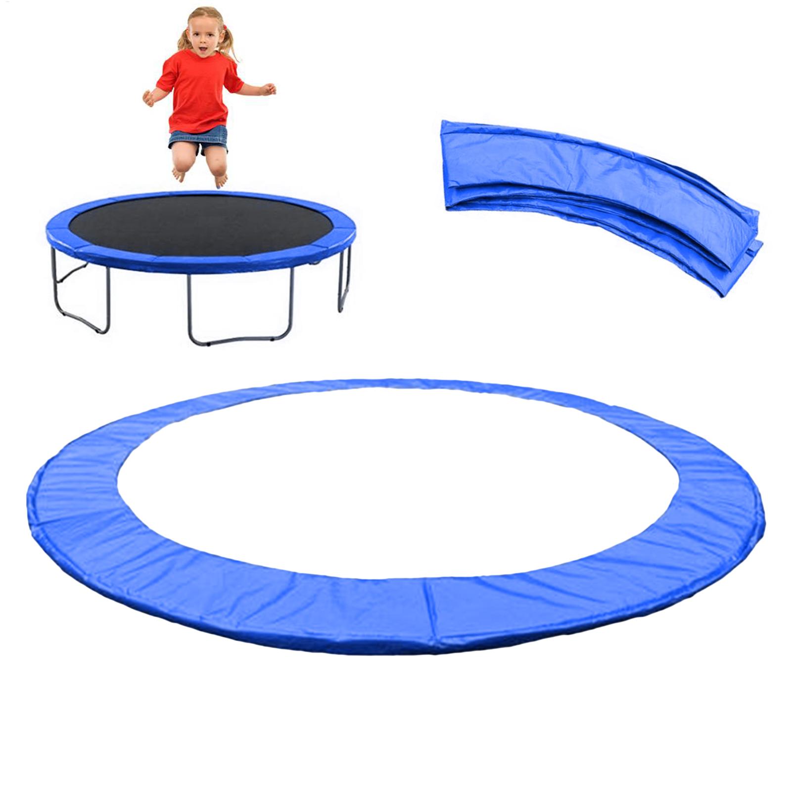 Trampoline Spring Cover - 8/10フィートトランポリン保護マットトランポリン安全パッドラウンドスプリング防水保護カバー交換用アクセサリー