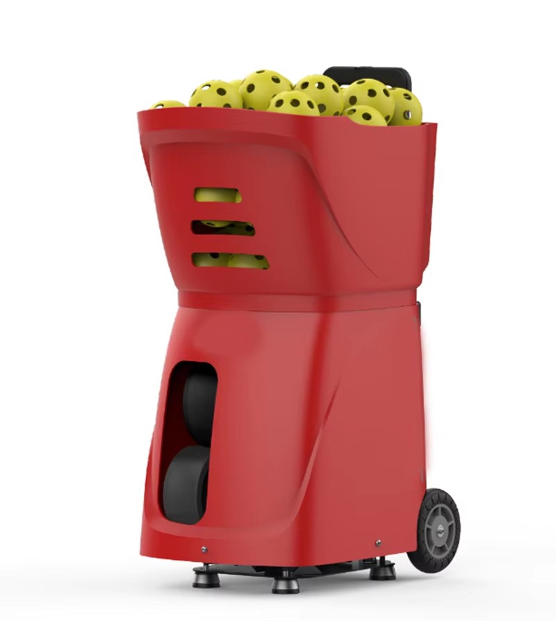 Sports Equipment App - アプリ制御のテニス・ピクルボールマシン 室内/屋外トレーニングシューティング機器 スタジアム/スポーツグラウンド用 ABS素材