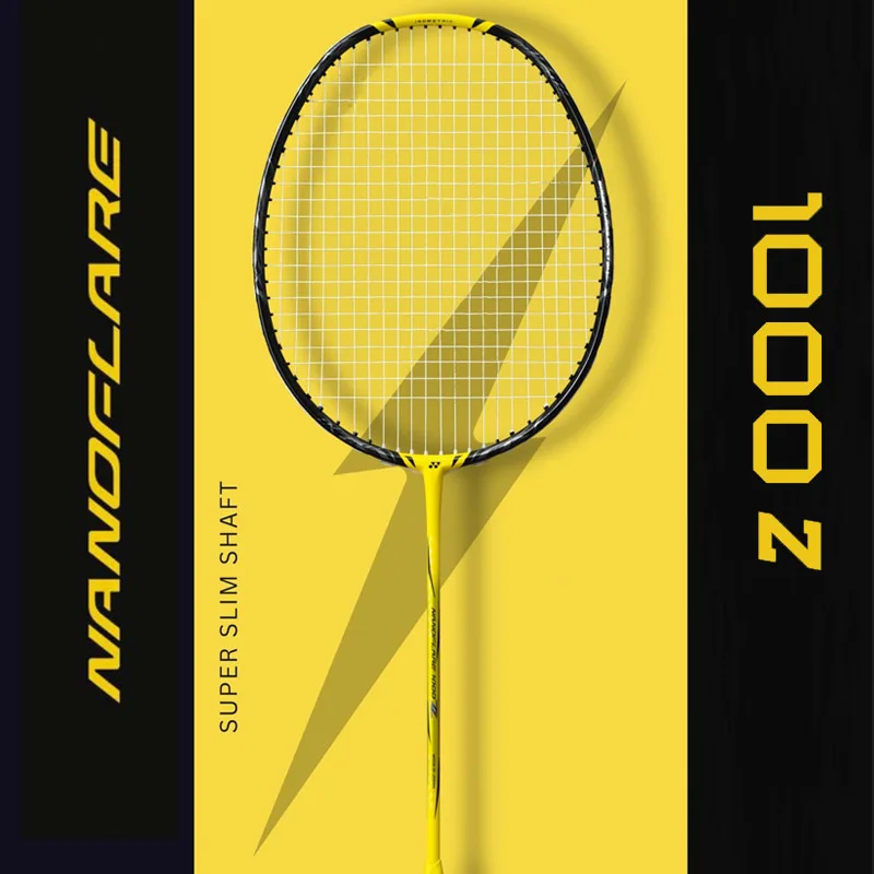Badminton Racket Carbon - ヨネックス ナノフレア 1000Z カーボン 軽量 バドミントンラケット