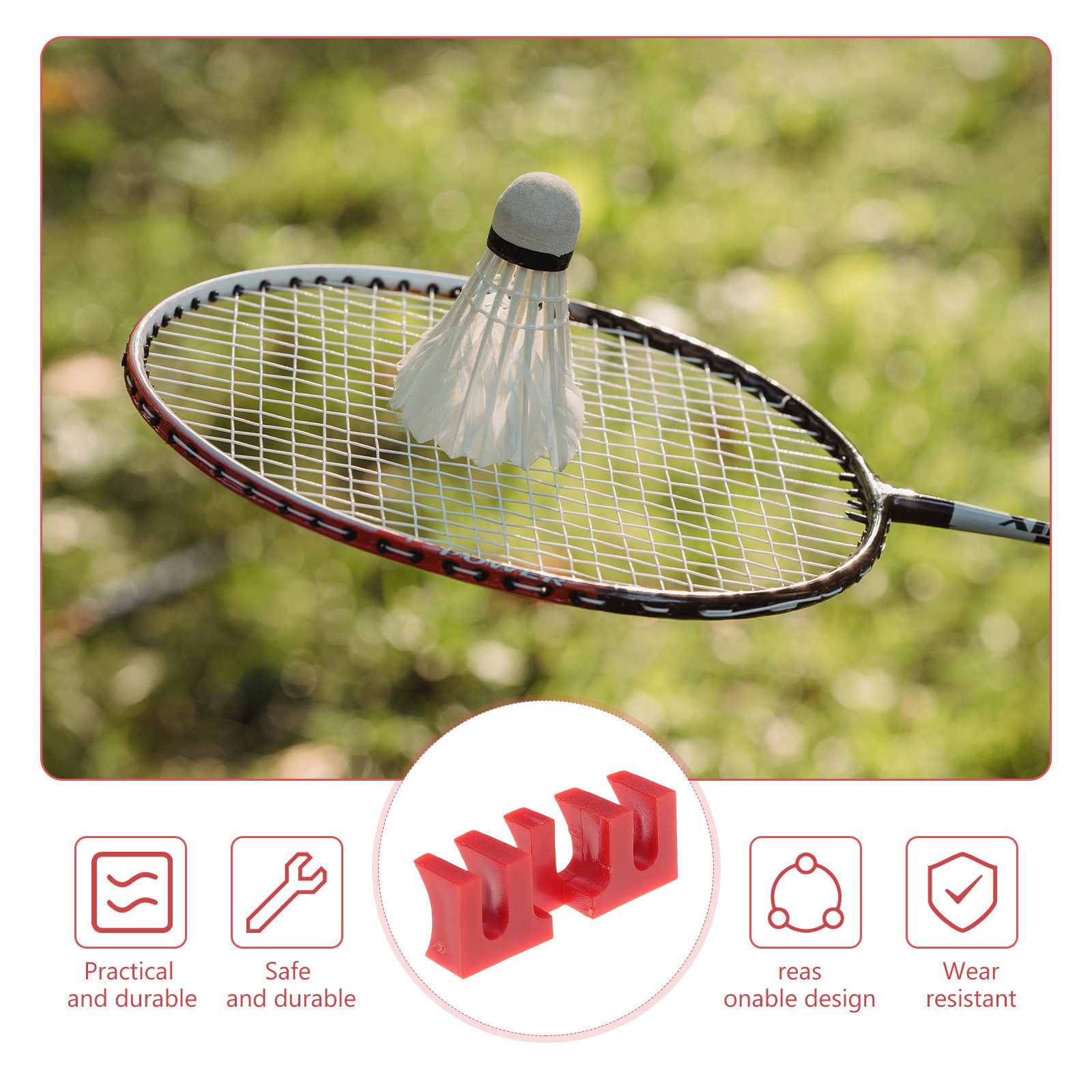 2個入りバドミントンラケットロードスプレッダー、ラケットスト - Badminton Racket Carbon のレビューと価格