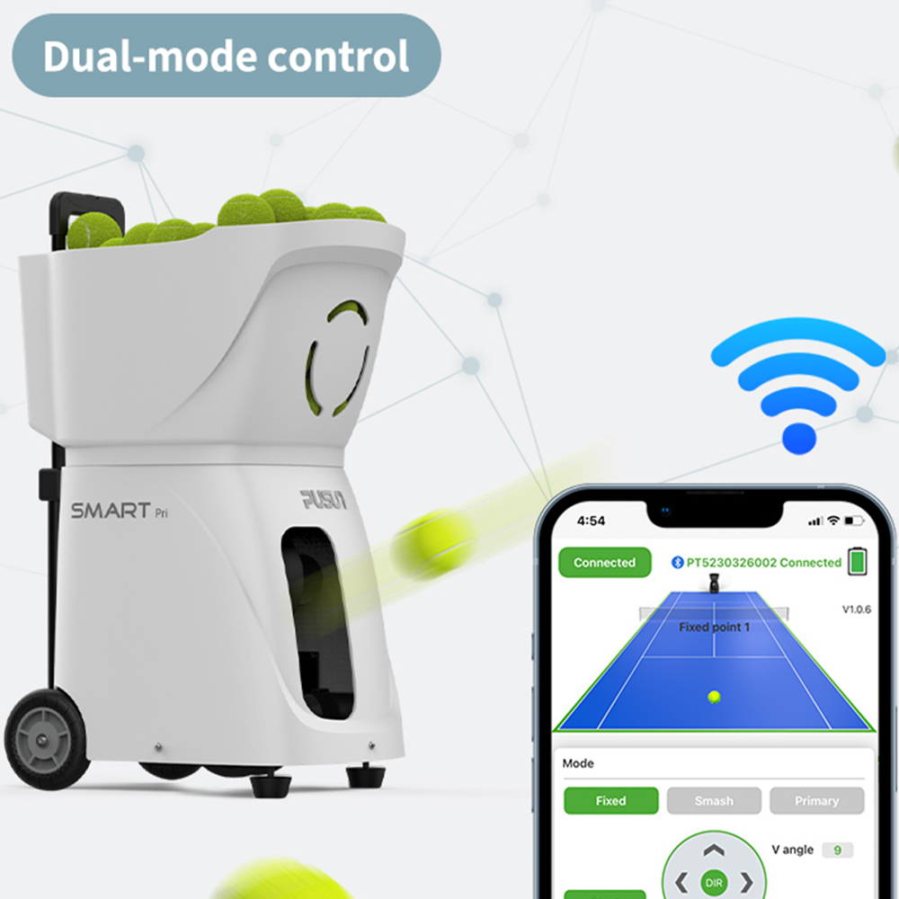 ホットセール ポータブル 軽量 アプリ制御 テニスボールマシ - Sports Equipment App のレビューと価格