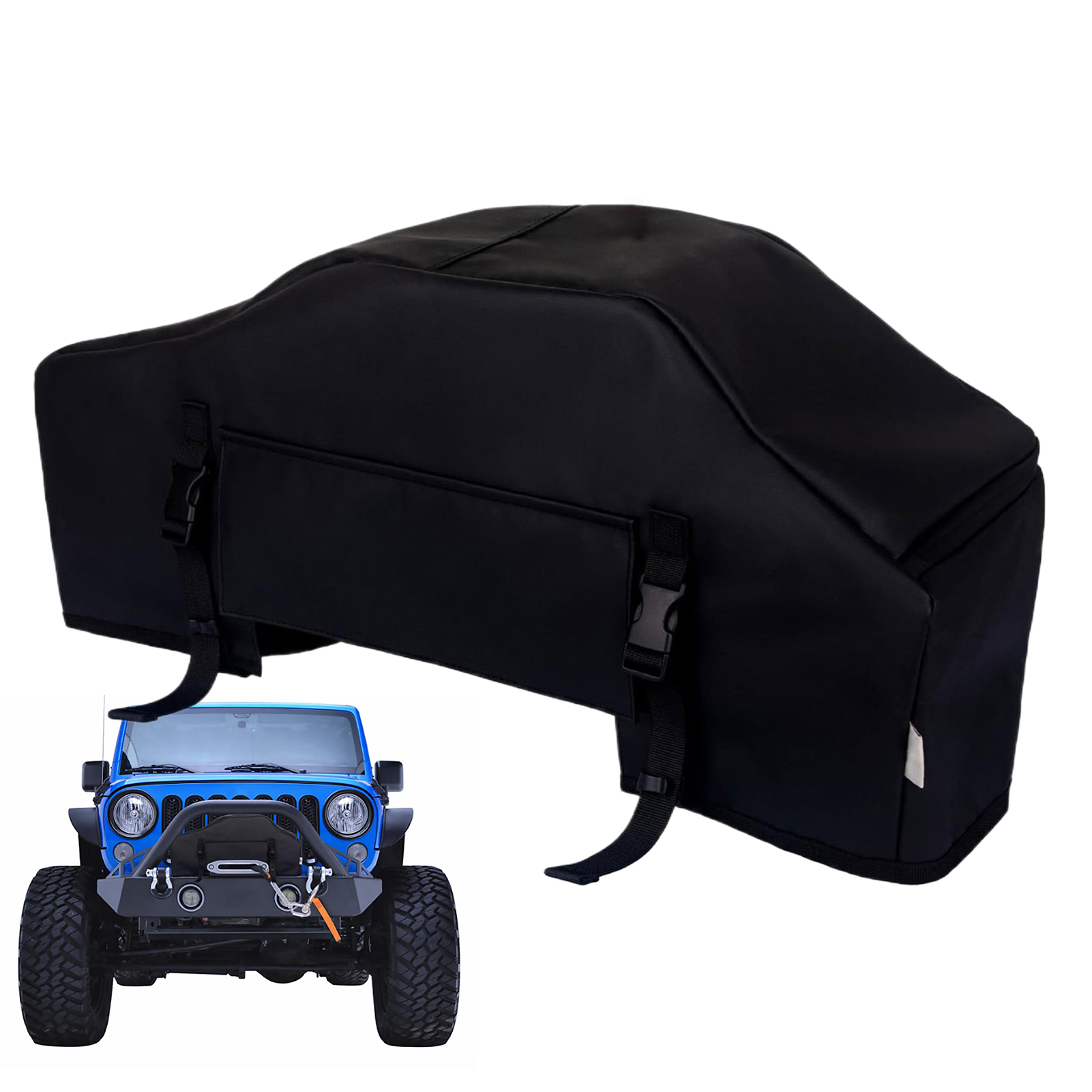 防水ウインチ保護カバー車のウインチカバーアクセサリー防雨紫外 - Trampoline Spring Cover のレビューと価格