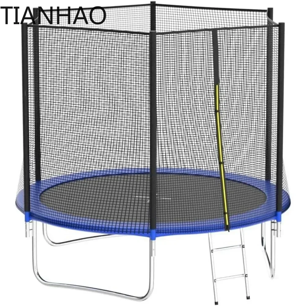 14フィート/15フィートのトランポリン、安全ネット付き、屋 - Trampoline Spring Cover のレビューと価格
