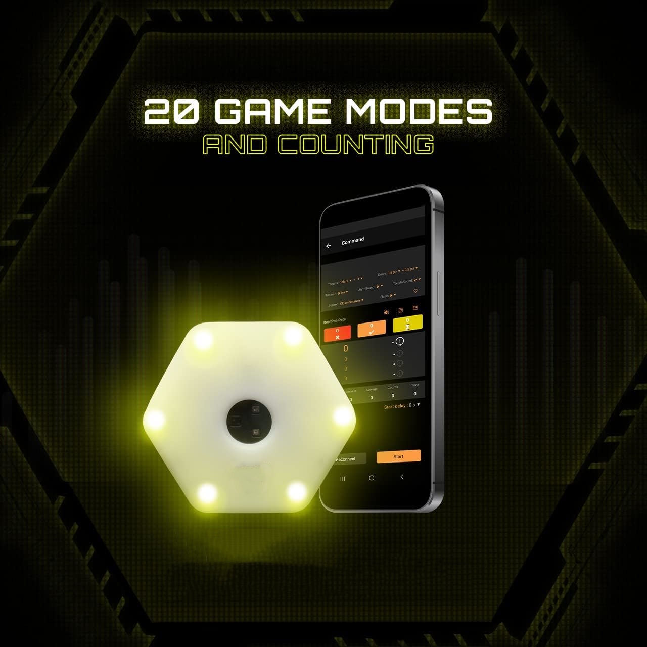 反応トレーニングランプ スピードアジリティ反応器具 バスケッ - Sports Equipment App のレビューと価格