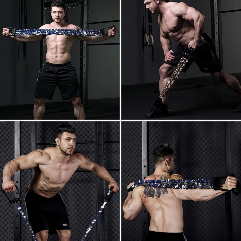 チェストエキスパンダー抵抗バンド弾性プルロープ筋力トレーナー - Sports Equipment Companies のレビューと価格