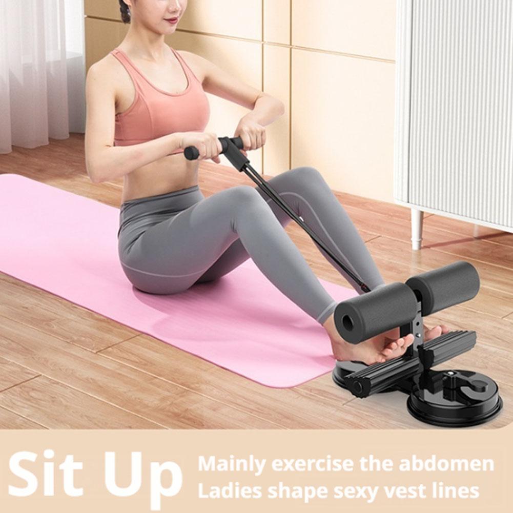 ダブルサクションカップ付きプルロープ付き腹筋トレーニング補助 - Sports Equipment Near Me のレビューと価格