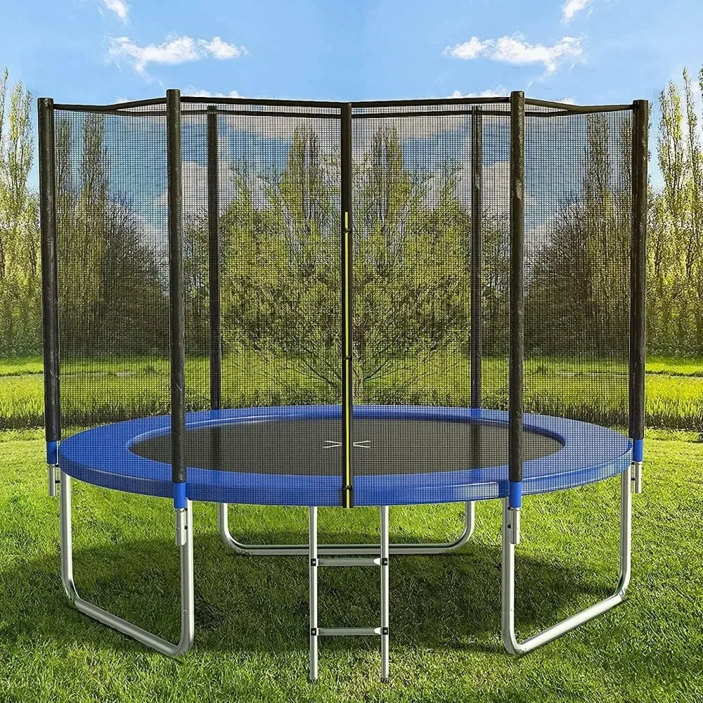 14フィート/15フィートのトランポリン、安全ネット付き、屋 - Trampoline Spring Cover のレビューと価格
